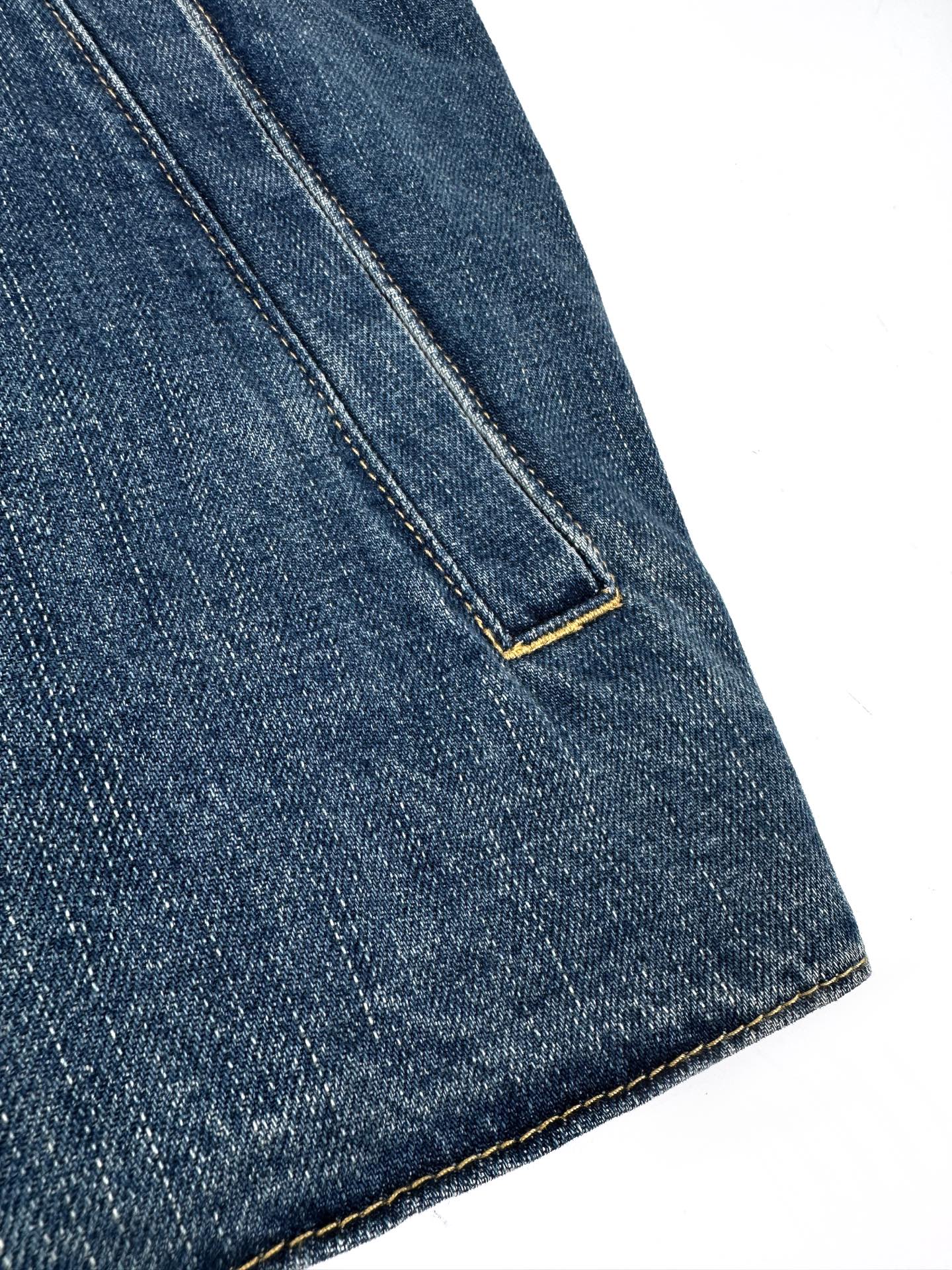 2026 New Style GS Embroidered Zipper Denim Jacket (BB865-B80)