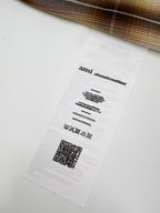 2026 New Model GS Embroidered Checkered Shirt (BB834-B45)