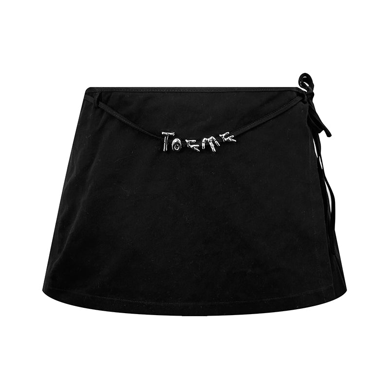 2026 Women's GS Letter Metal Short Skirt (FF781)