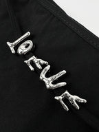 2026 Women's GS Letter Metal Short Skirt (FF781)