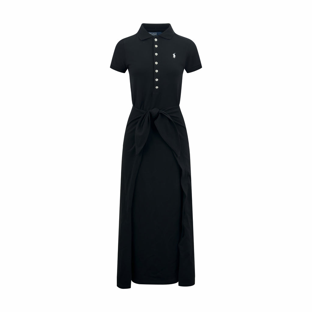 2026 Women's GS Embroidered Polo Neck Dress (FF785)