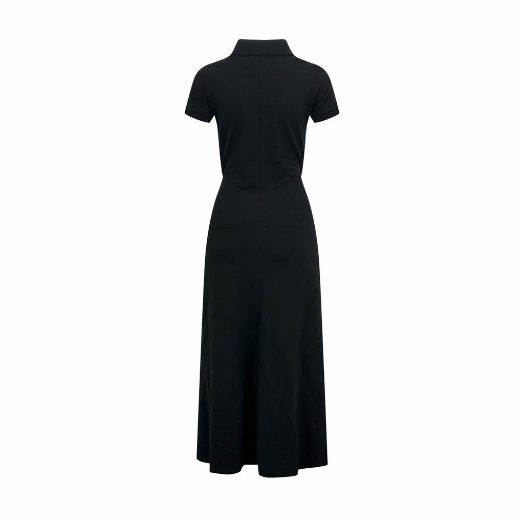 2026 Women's GS Embroidered Polo Neck Dress (FF785)