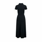 2026 Women's GS Embroidered Polo Neck Dress (FF785)