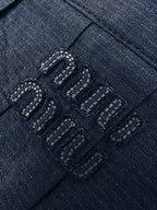 2026 Women's GS Logo Embroidered Pleated Skirt (FF775)