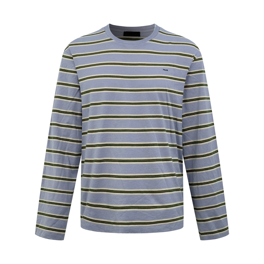 2026 New Model GS Embroidered Striped Long-Sleeve Shirt (CC7006-A70)