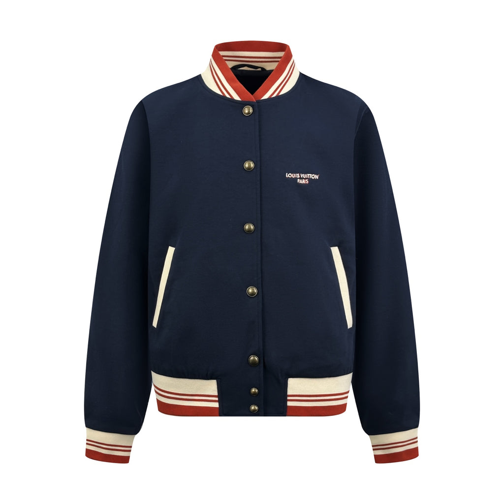 2026 New Model GS Embroidered Color-Contrasting Baseball Jacket (AA666-B60)