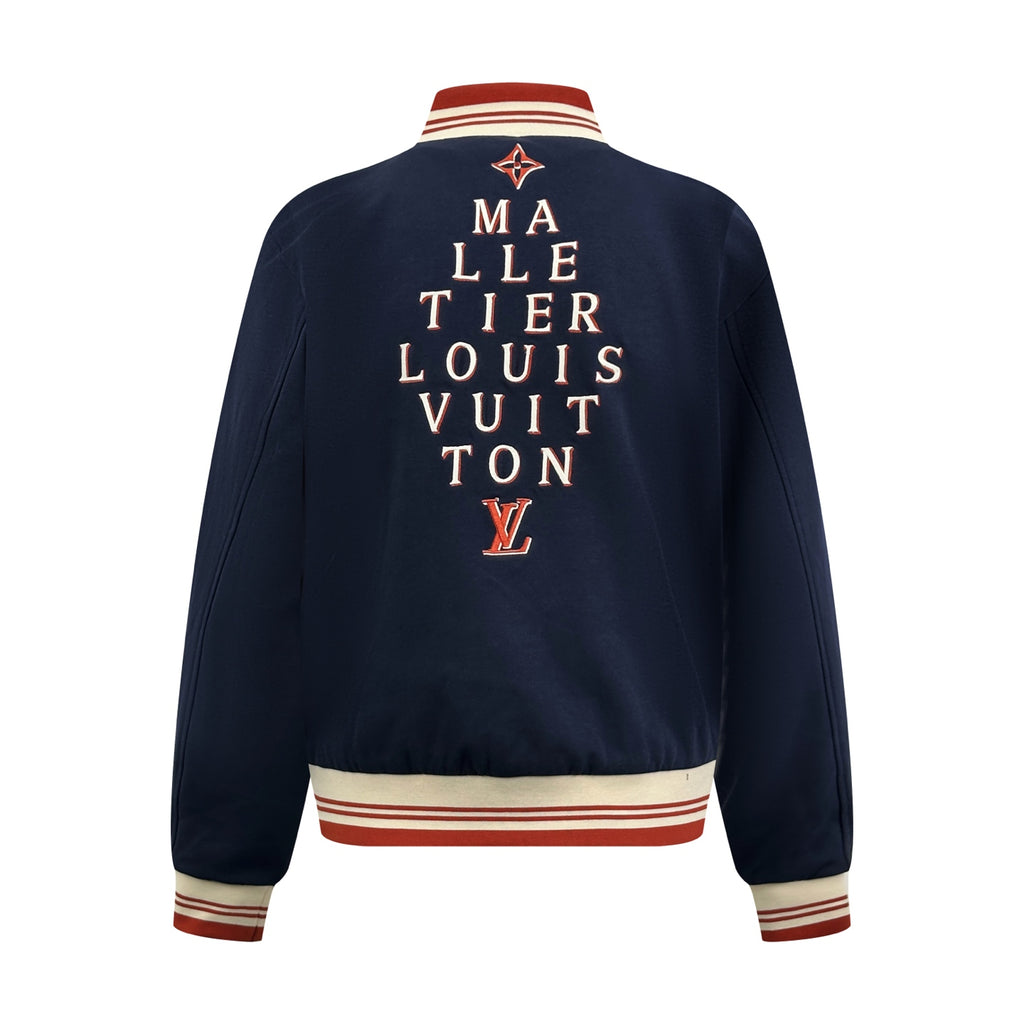 2026 New Model GS Embroidered Color-Contrasting Baseball Jacket (AA666-B60)