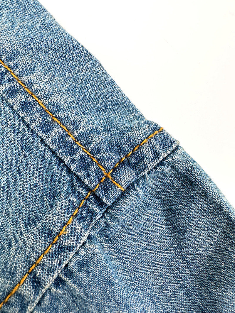 2026 New GS Embroidered Logo Denim Jacket (BB894-B65)