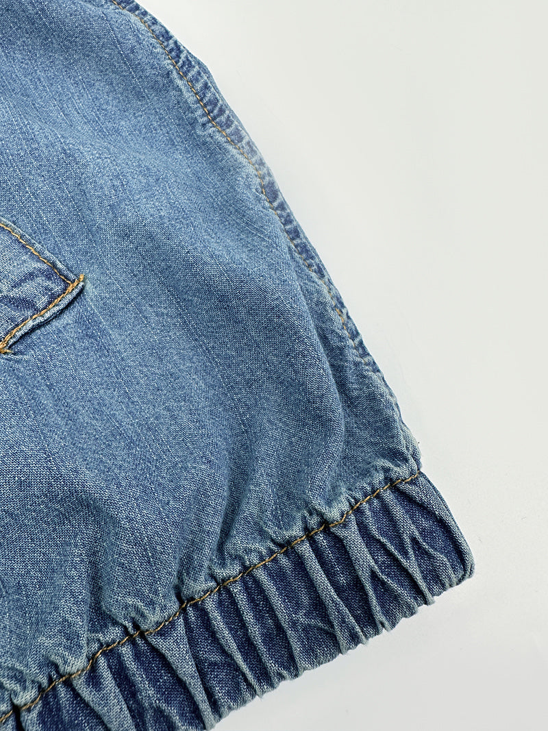 2026 New GS Embroidered Logo Denim Jacket (BB894-B65)