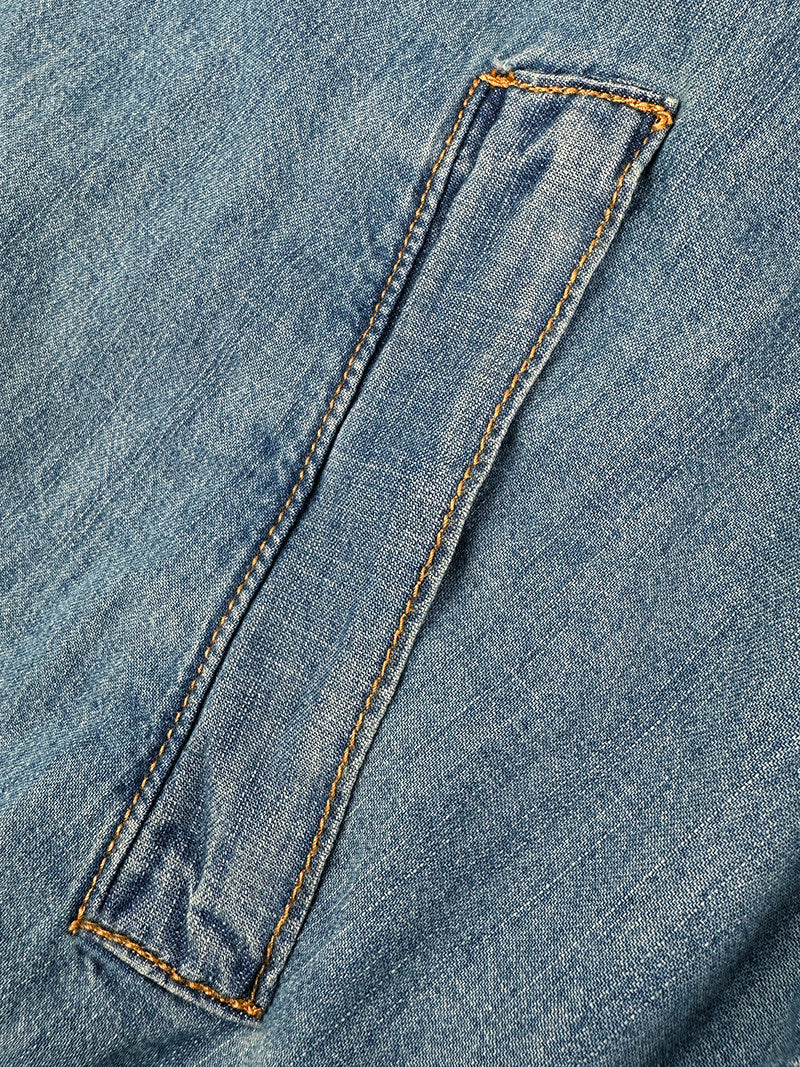 2026 New GS Embroidered Logo Denim Jacket (BB894-B65)