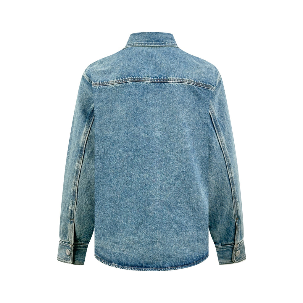 2026 New Model GS Knitted Love Denim Jacket (BB864-B70)