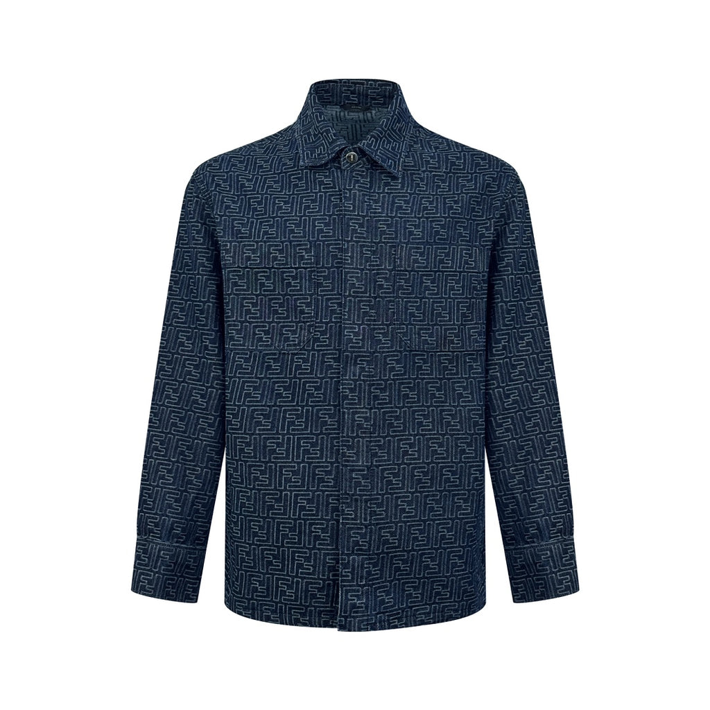 2026 New GS Plaid Denim Jacket (25322-B70)