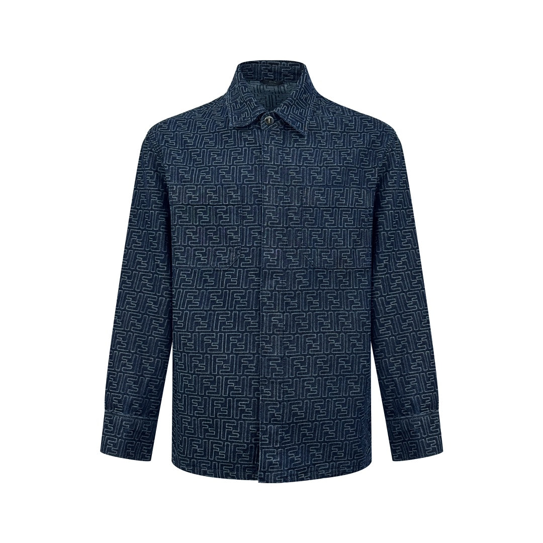 2026 New GS Plaid Denim Jacket (25322-B70)