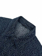 2026 New GS Plaid Denim Jacket (25322-B70)