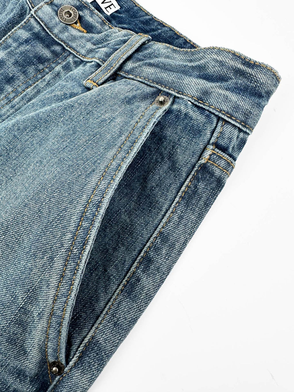 2026 New Style GS Embossed Leather Jeans (BB907-B90)