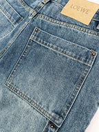2026 New Style GS Embossed Leather Jeans (BB907-B90)