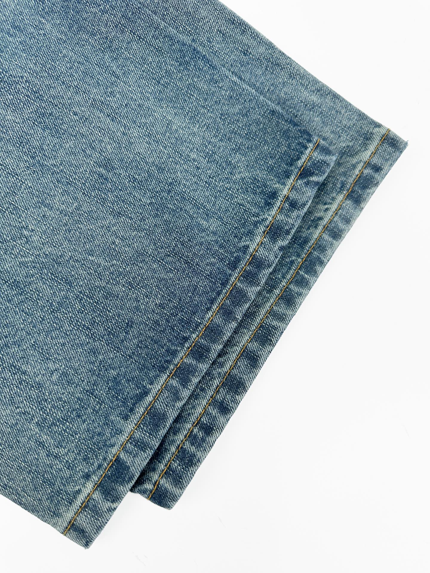 2026 New Style GS Embossed Leather Jeans (BB907-B90)