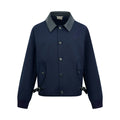 2026 New Model GS Embroidered Snapback Leather Collar Jacket (AA665-C10)