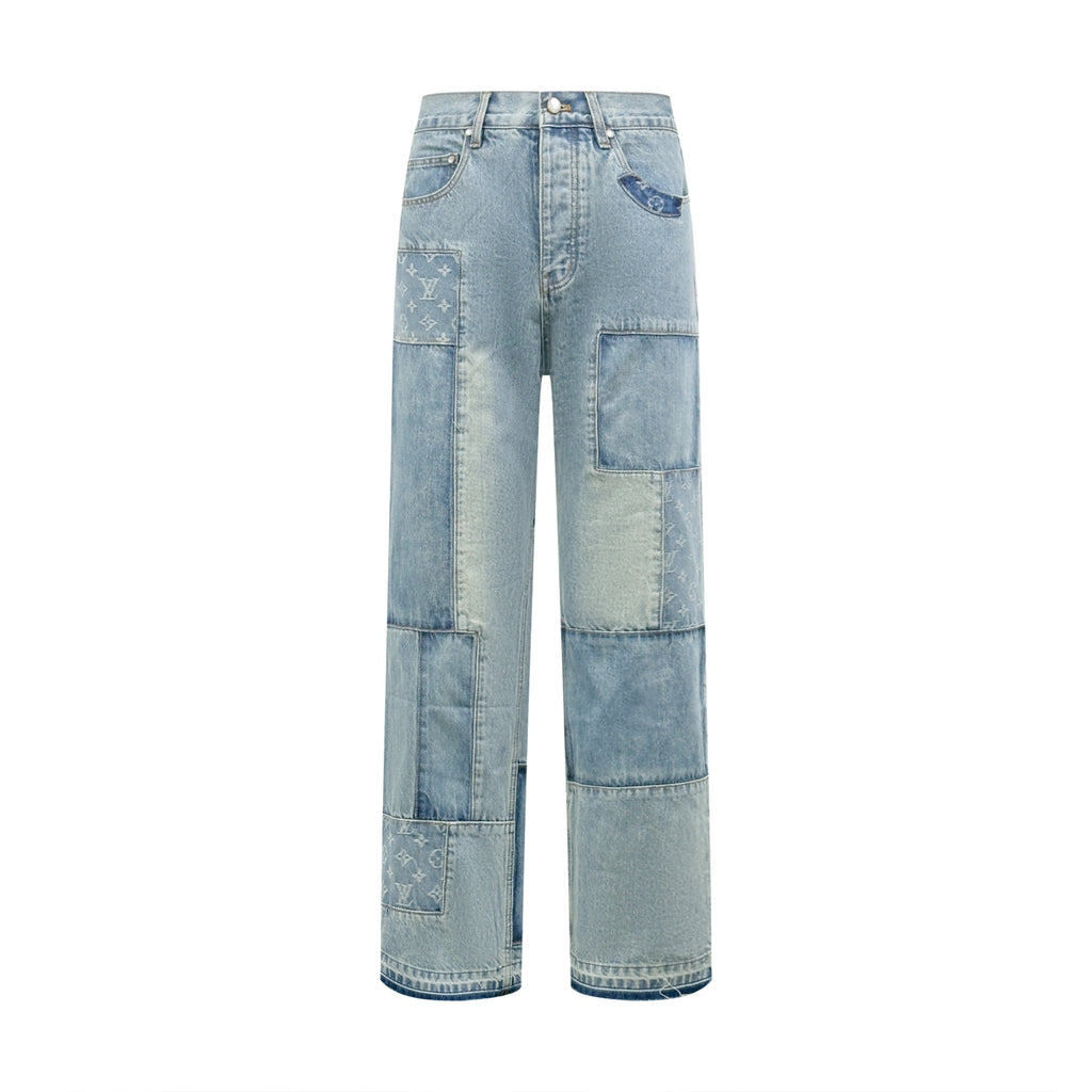 2026 new model GS logo patchwork jeans (BB885-C15)
