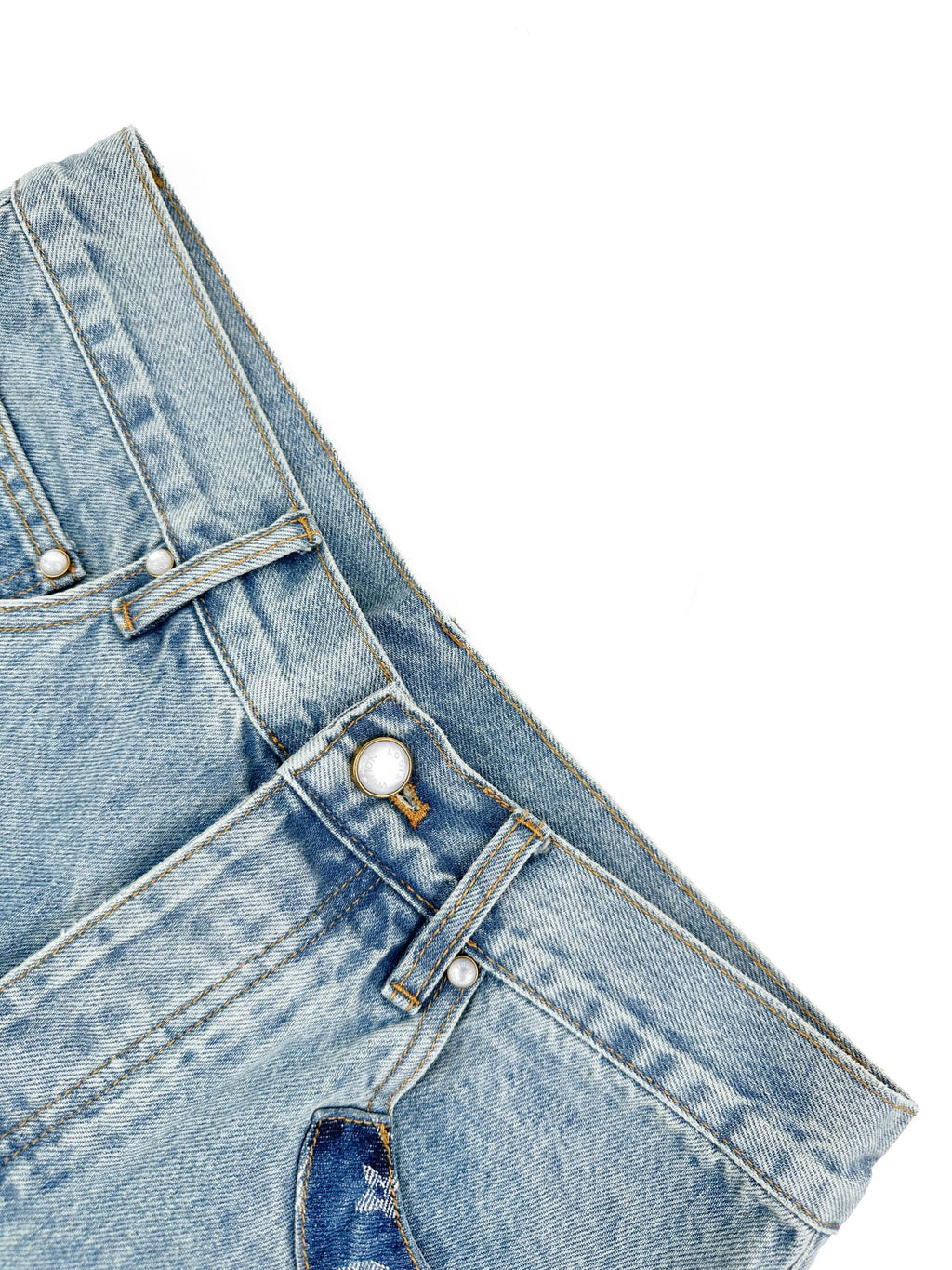 2026 new model GS logo patchwork jeans (BB885-C15)