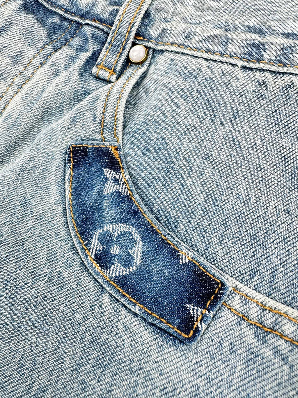 2026 new model GS logo patchwork jeans (BB885-C15)