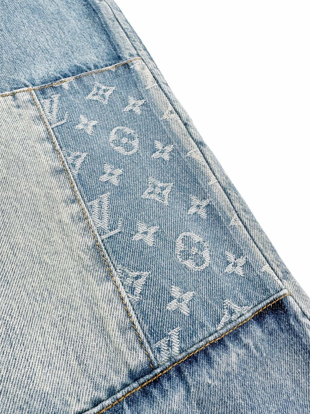 2026 new model GS logo patchwork jeans (BB885-C15)
