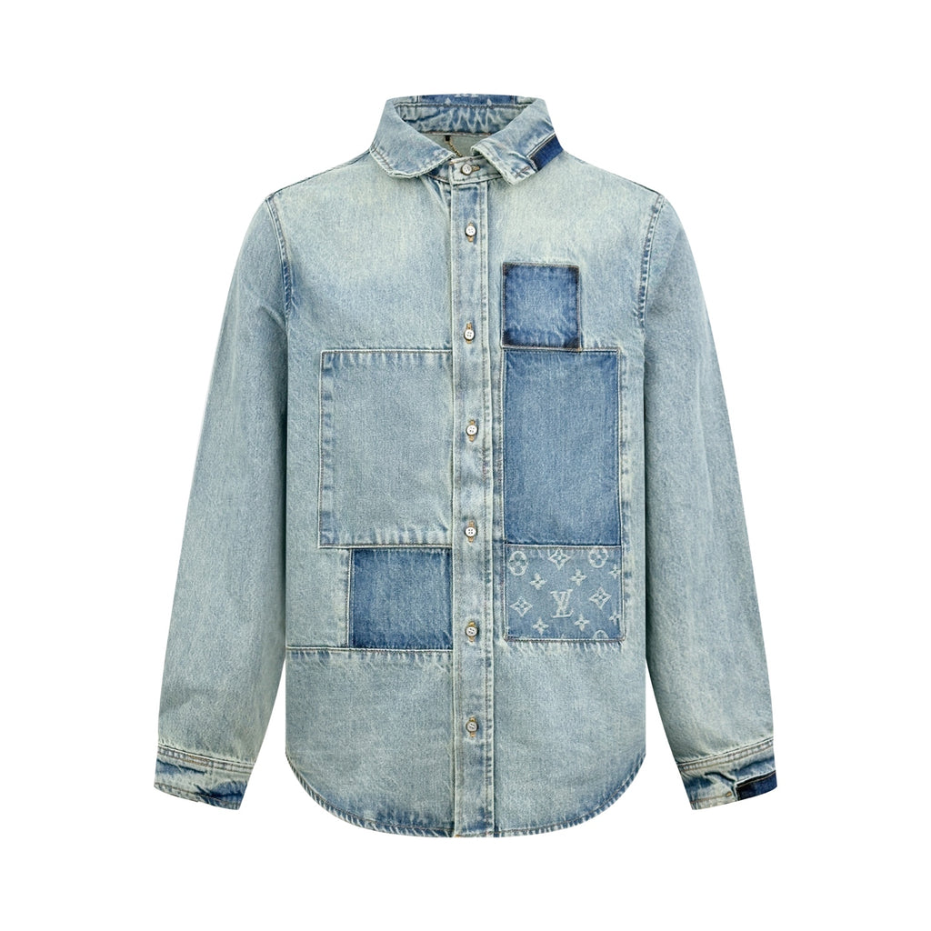 2026 new model GS logo patch denim jacket (BB898-C25)