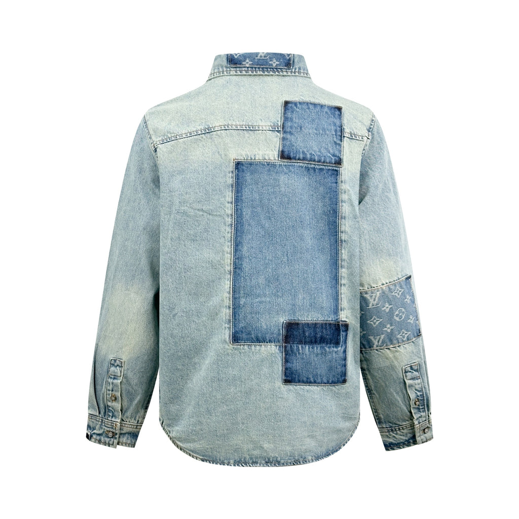 2026 new model GS logo patch denim jacket (BB898-C25)
