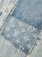 2026 new model GS logo patch denim jacket (BB898-C25)