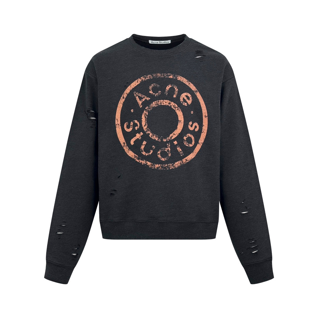 2026 New GS Distressed Logo Sweatshirt with Holes (25310-B20)