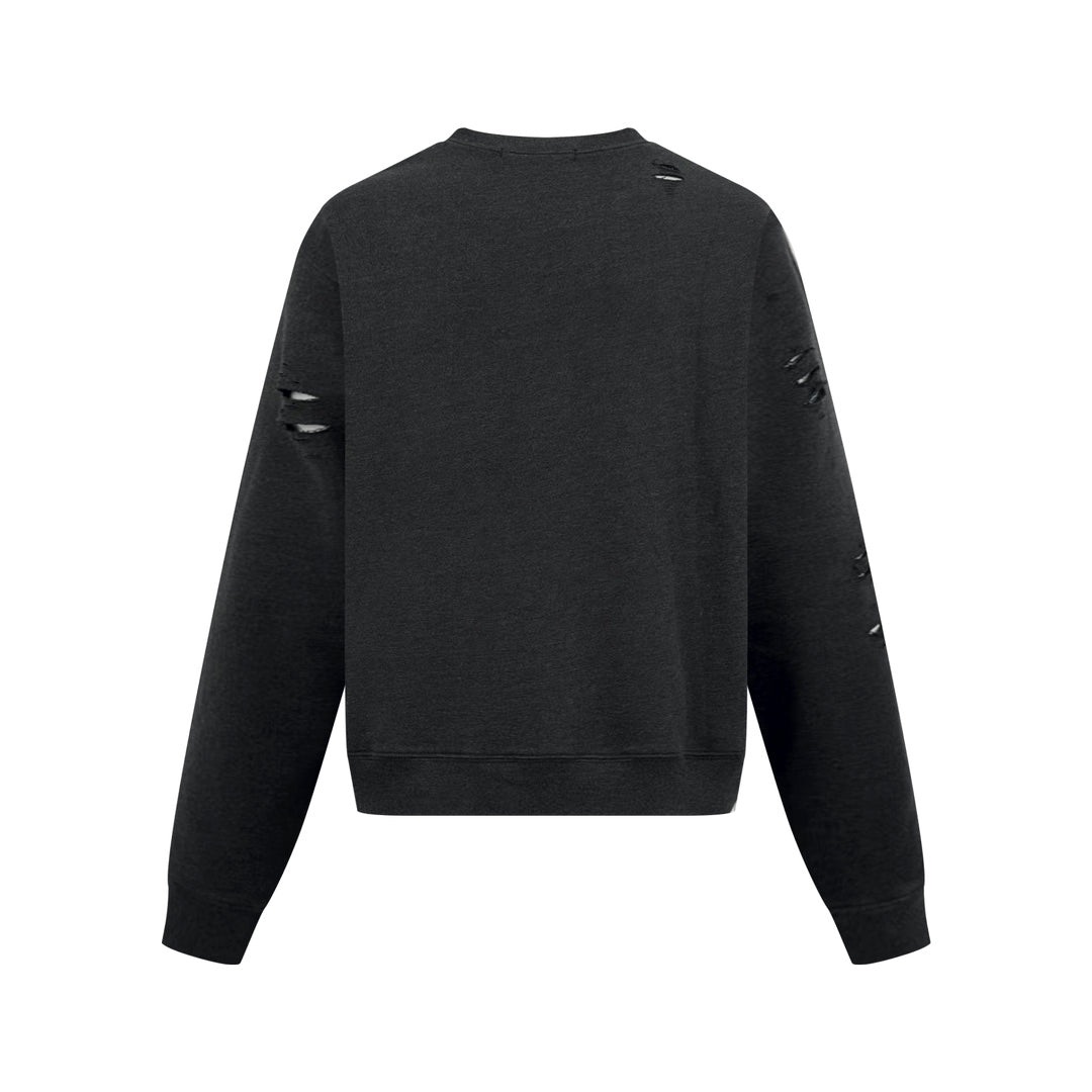 2026 New GS Distressed Logo Sweatshirt with Holes (25310-B20)