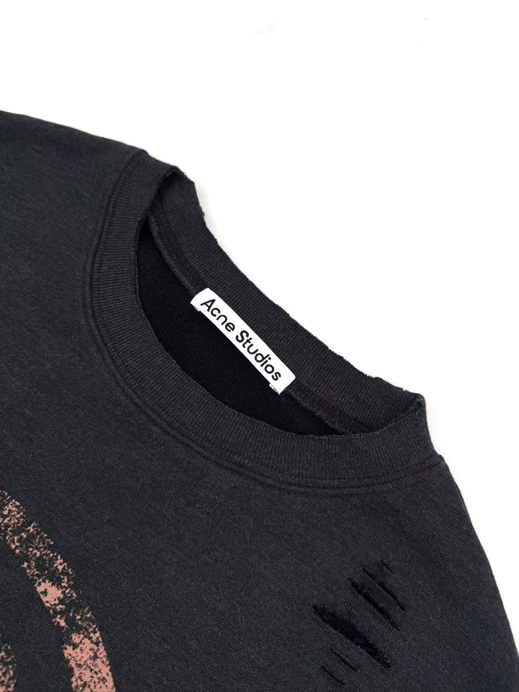2026 New GS Distressed Logo Sweatshirt with Holes (25310-B20)
