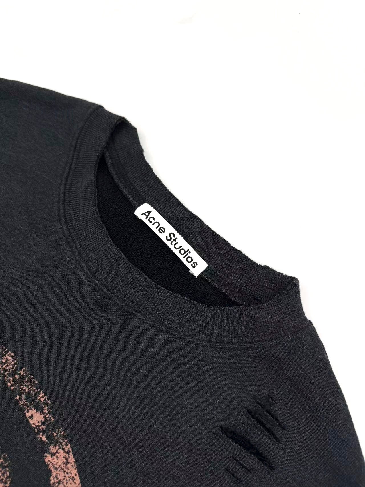 2026 New GS Distressed Logo Sweatshirt with Holes (25310-B20)