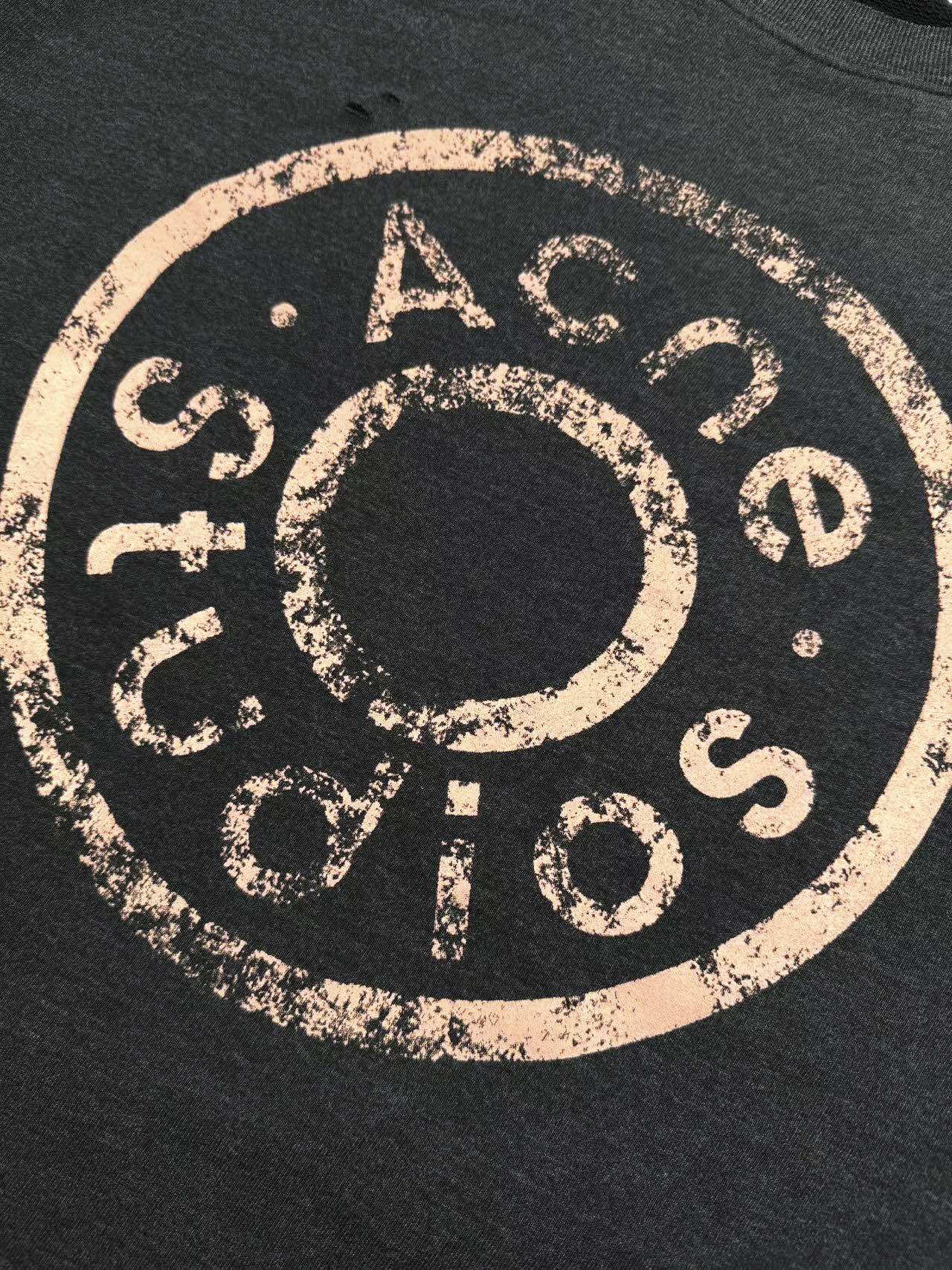 2026 New GS Distressed Logo Sweatshirt with Holes (25310-B20)