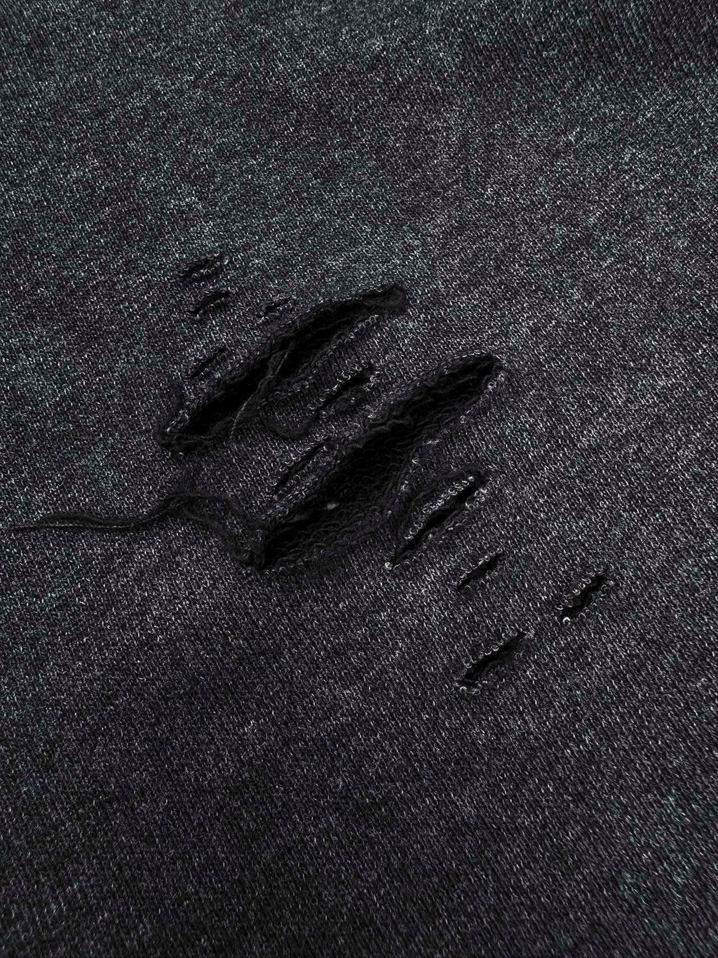 2026 New GS Distressed Logo Sweatshirt with Holes (25310-B20)