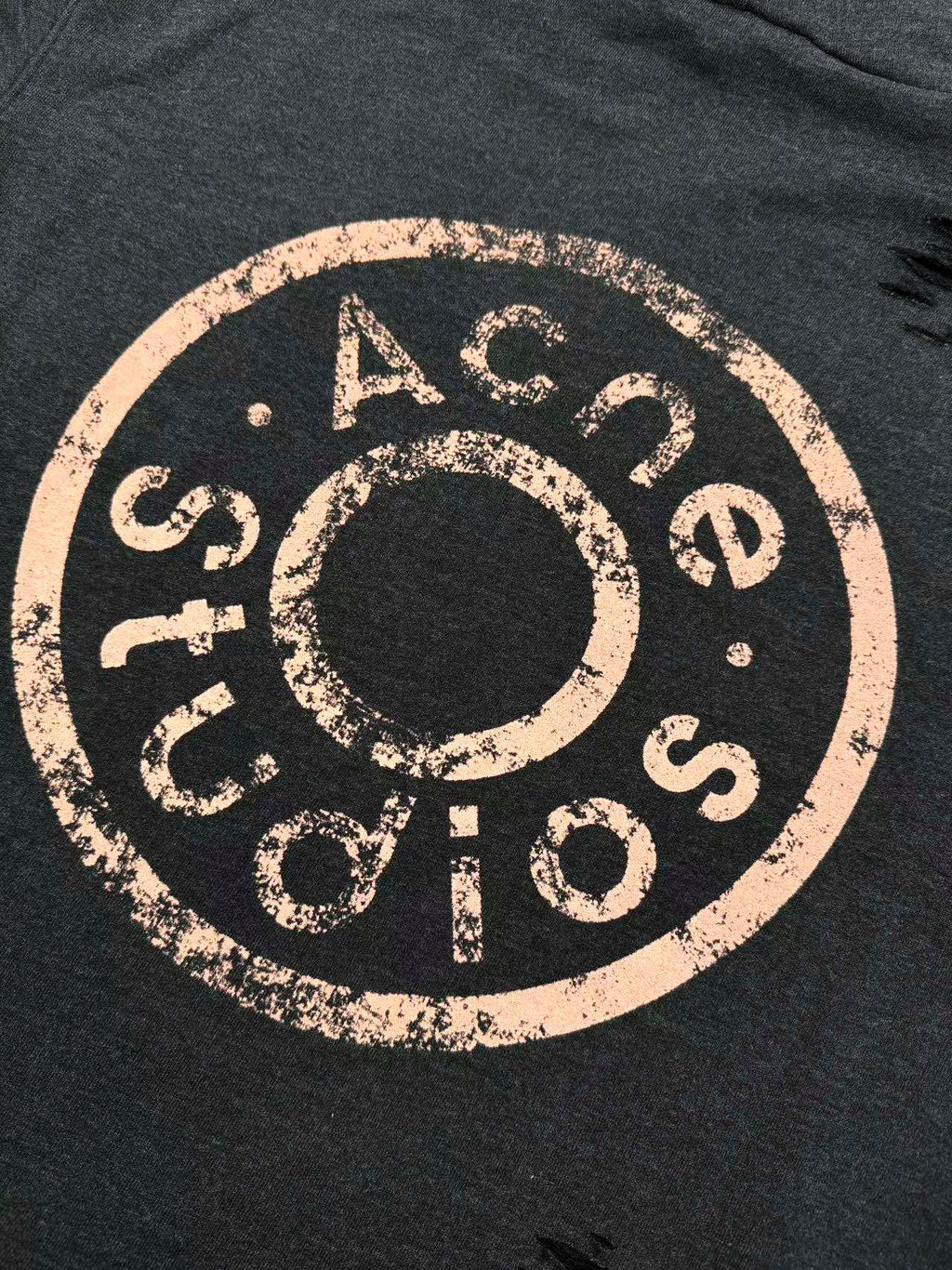 2026 New GS Distressed Logo Zip-Up Jacket with Holes (25303-B75)