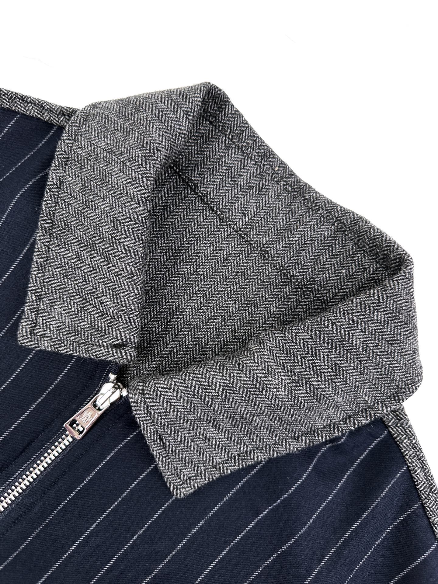 2026 New Model GS Wool Plaid Zipper Jacket (AA667-B95)