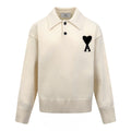 2026 New Model GS Heart Patterned Knitted Polo Shirt (25366-B25)