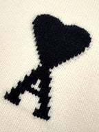 2026 New Model GS Heart Patterned Knitted Polo Shirt (25366-B25)