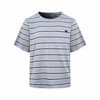 2026 Women's GS Logo Striped Short Sleeve (FF791)