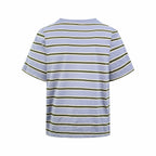 2026 Women's GS Logo Striped Short Sleeve (FF791)