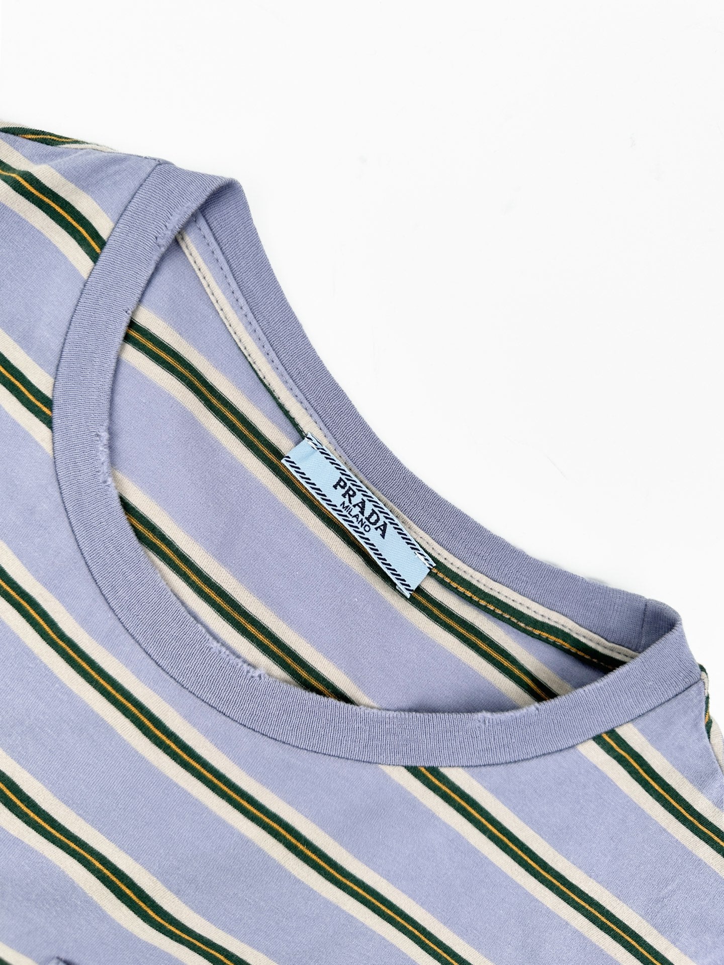 2026 Women's GS Logo Striped Short Sleeve (FF791)