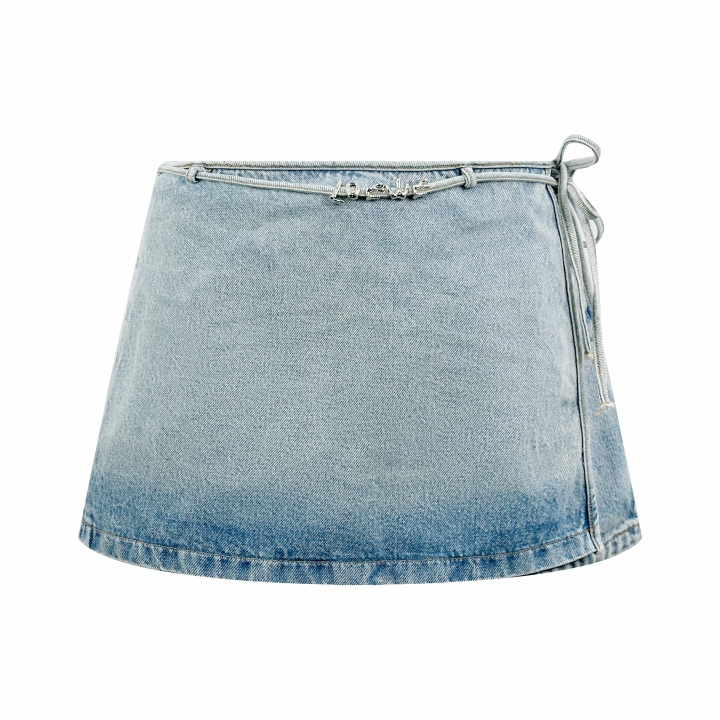 2026 Women's GS Letter Metal Denim Short Skirt (FF792)