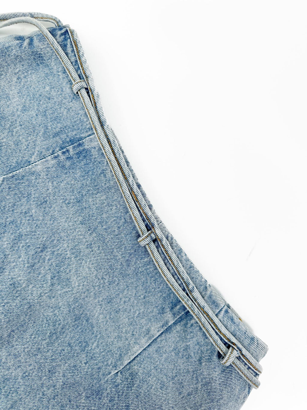 2026 Women's GS Letter Metal Denim Short Skirt (FF792)