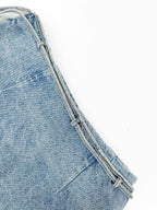 2026 Women's GS Letter Metal Denim Short Skirt (FF792)
