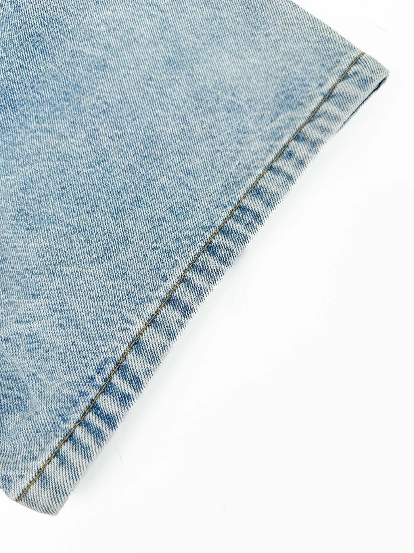 2026 Women's GS Letter Metal Denim Short Skirt (FF792)
