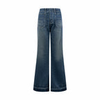 2026 Women's GS Logo Flared Denim Jeans (EE427)