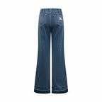 2026 Women's GS Logo Flared Denim Jeans (EE427)