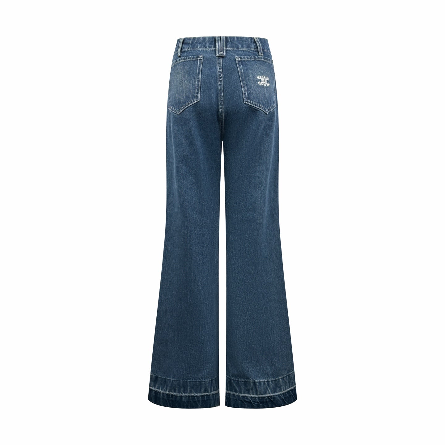 2026 Women's GS Logo Flared Denim Jeans (EE427)