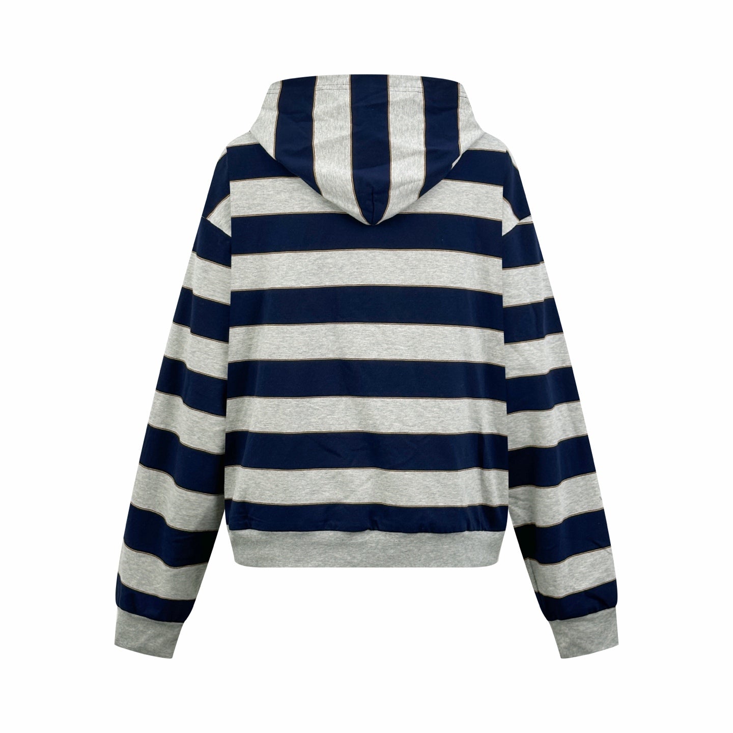 2026 Women's GS Logo Striped Hooded Coat (DD155)